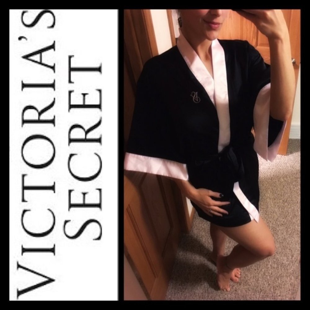 VS Supermodel Very SEXY silky robe Kimono‎ robe